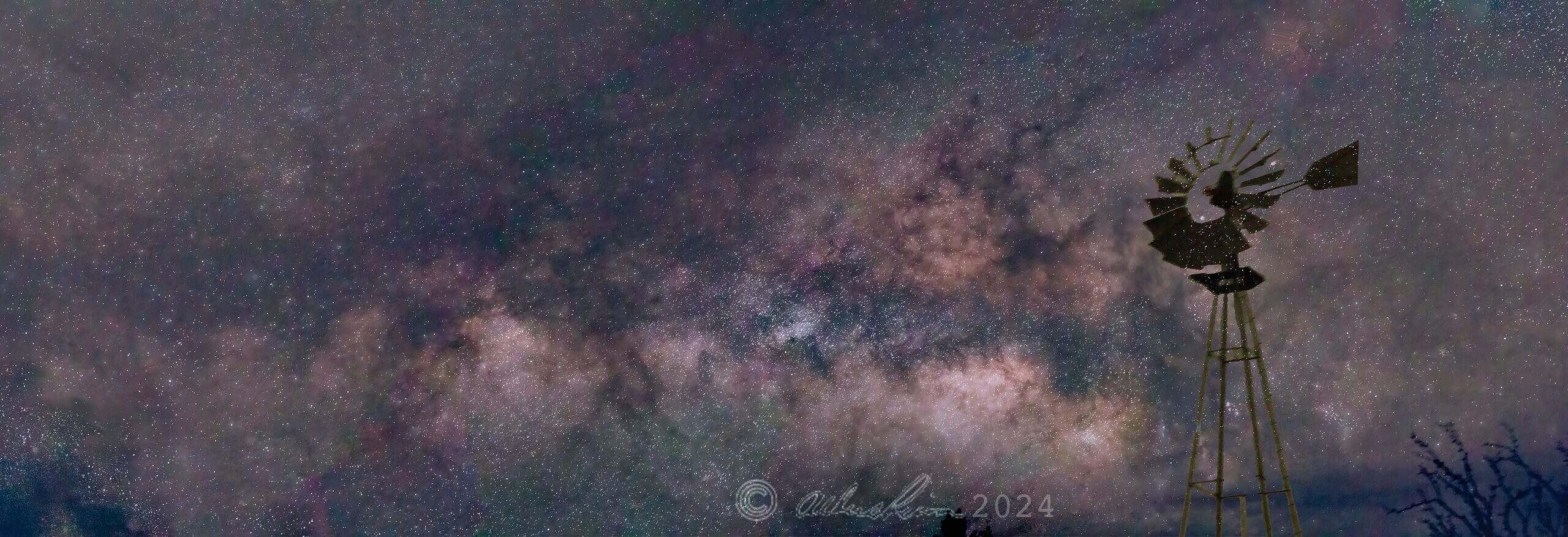 Milky Way Marathon Windmill