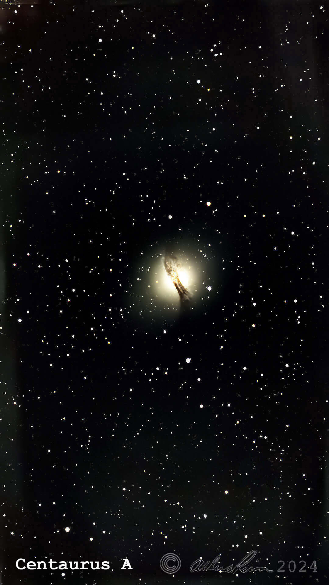 Centaurus A Galaxy